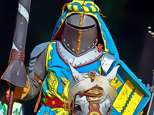 Zırhlı Savaşçılar Yapboz