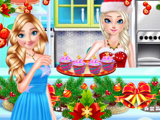 Resim Kardeş Prenses Noel Cupcake Yapımcısı